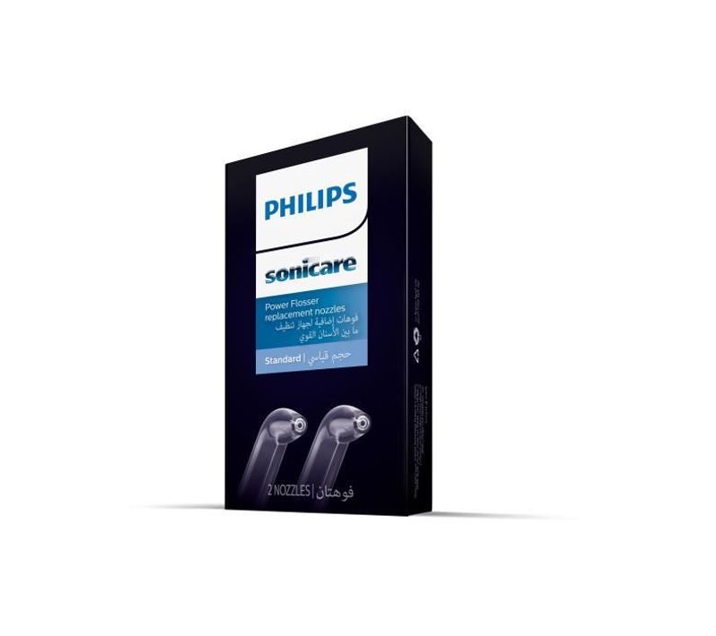 Pack De 2 Canules Standard Pour Hyrdopulseur Powerflosser - Sonicare Hx3042/00