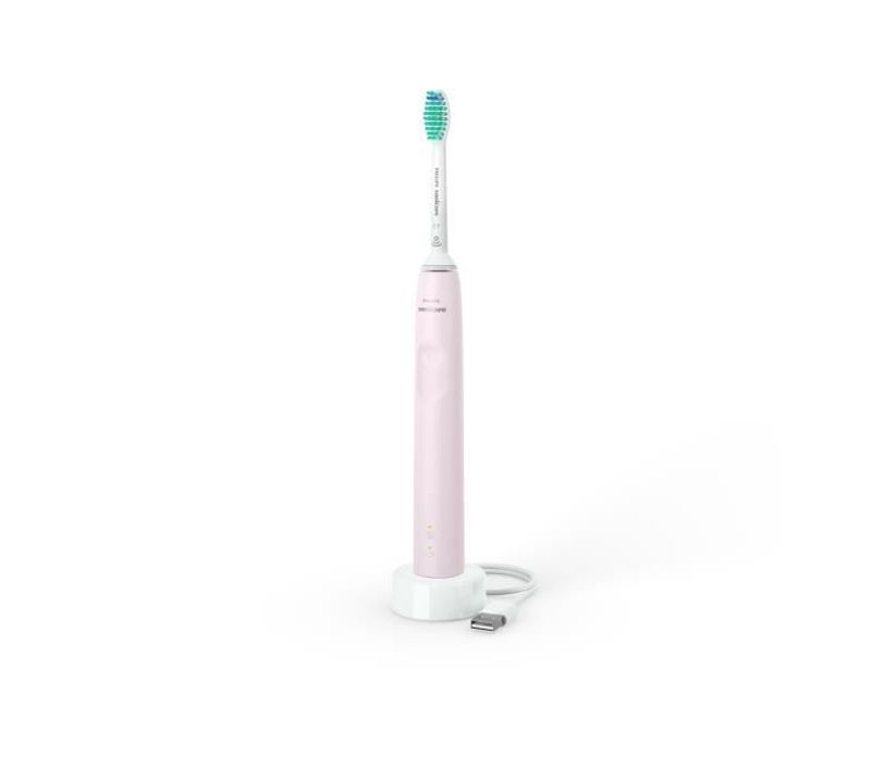 Sonicare Hx3673/11 Brosse A Dent Électrique Série 3000 (1 Mode, 1 Intensity, Rose) 1 Tete De Brosse