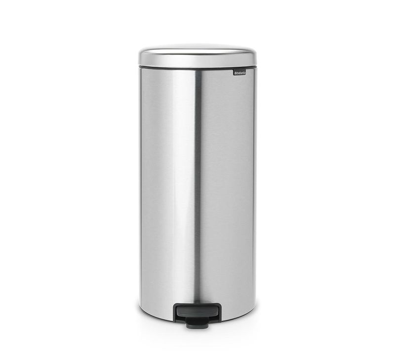 Poubelle à Pédale Newicon 30 L Matt Steel Code G En Métal