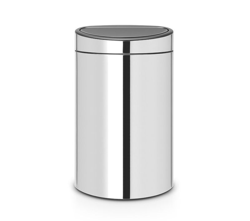 Poubelle 40l Brillant Steel - 112881