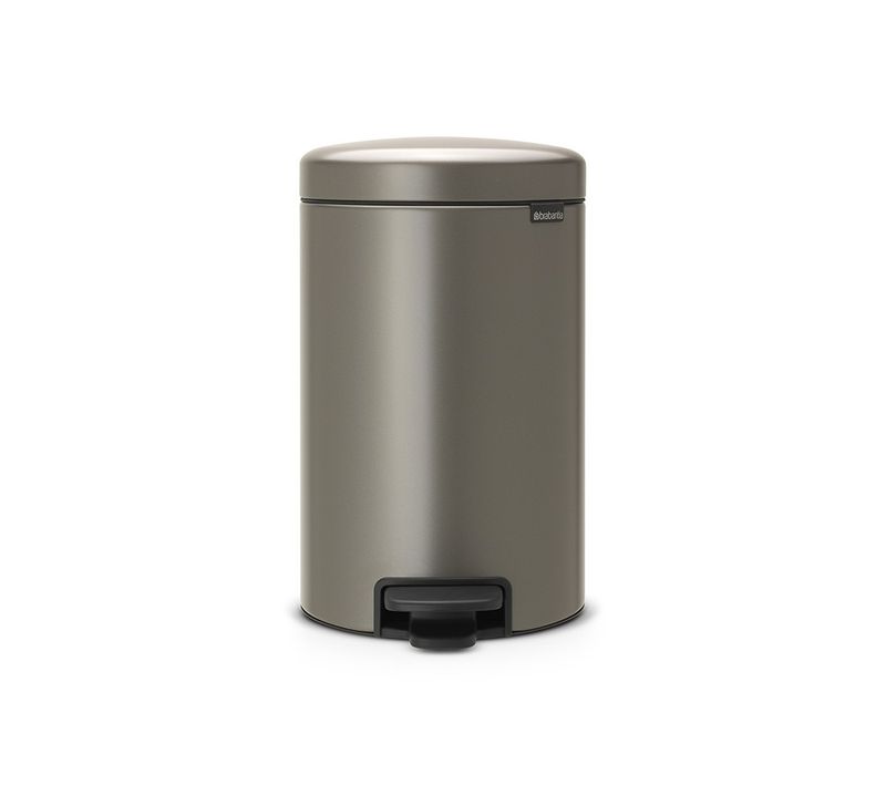 Poubelle À Pédale 12l Platinum - 113628