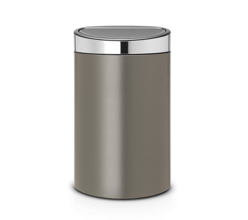 Poubelle 40l Platinum - 114885