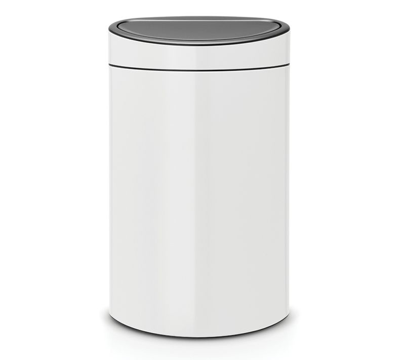 Poubelle 40l Blanche - 114984