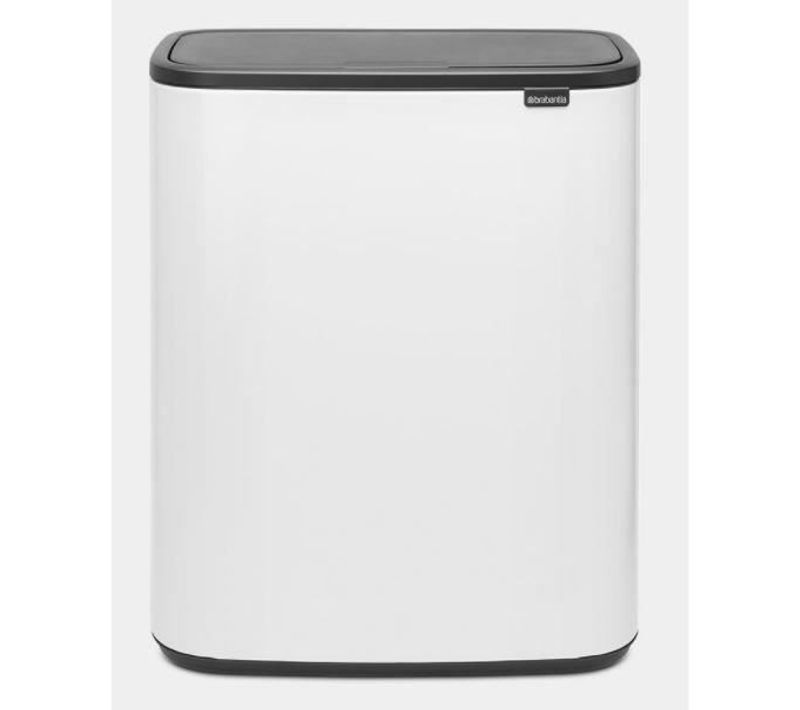 Poubelle Bo Touch Bin - 2x 30 L - White