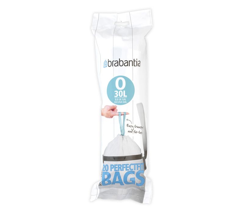 Rouleau De 20 Sacs Poubelles 30 L Code O