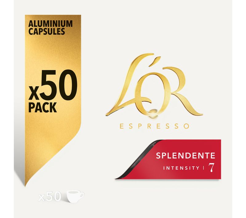 Capsules café L'OR Espresso Splendente x 50