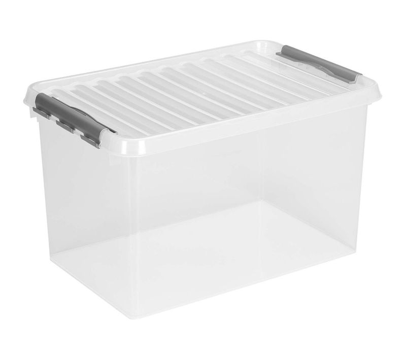 Boîte De Rangement En Plastique Q-line 62 Litres