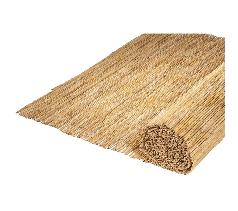 Tapis De Jardin Roseau 1,5x5 M Jonc Bambou