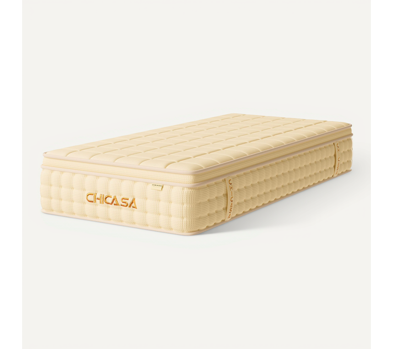 Matelas à Ressorts Ensachés 140×200 cm, 7 Zones, Epaisseur 25cm, h3, 10 Couches