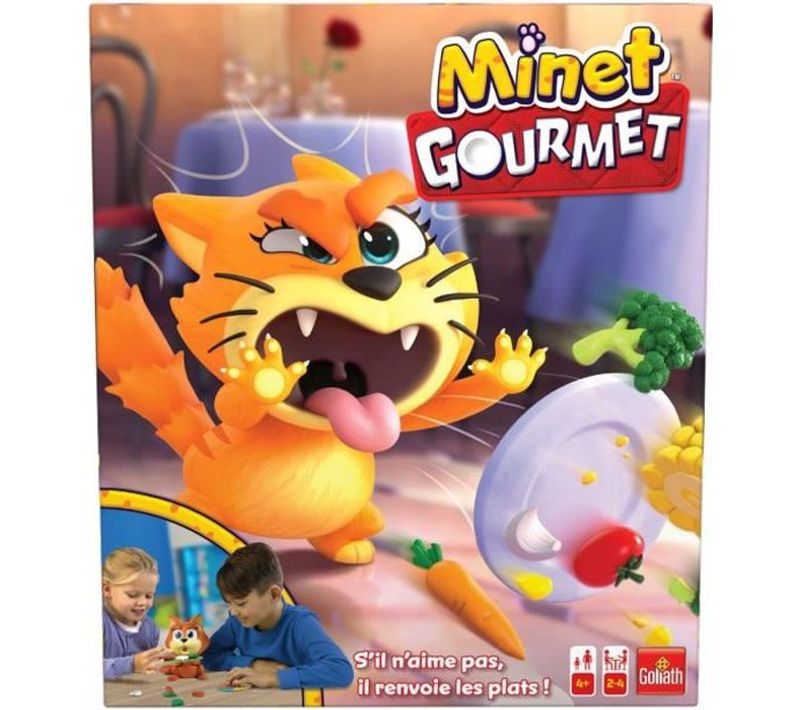 Jeu De Société Minet Gourmet à Partir De 4 Ans