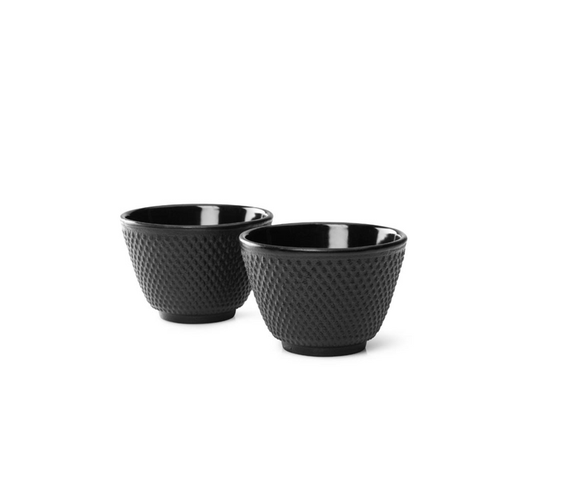 Asia Noir - Set De 2 Tasses À Thé En Fonte