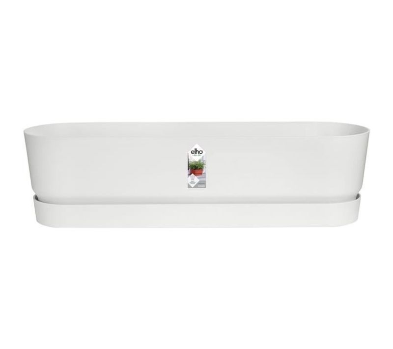 Jardiniere Ovale Greenville - Plastique Recyclé - Ø70 X H 18,48 Cm - Leaf Green