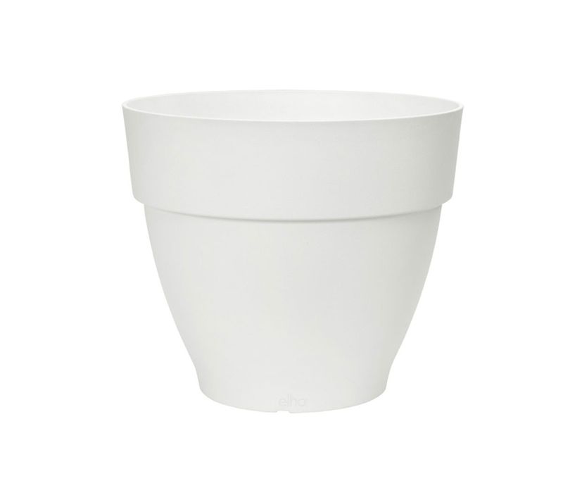 Pot De Fleurs Rond Vibia Campana - Ø 40 X H.33 Cm - Blanc