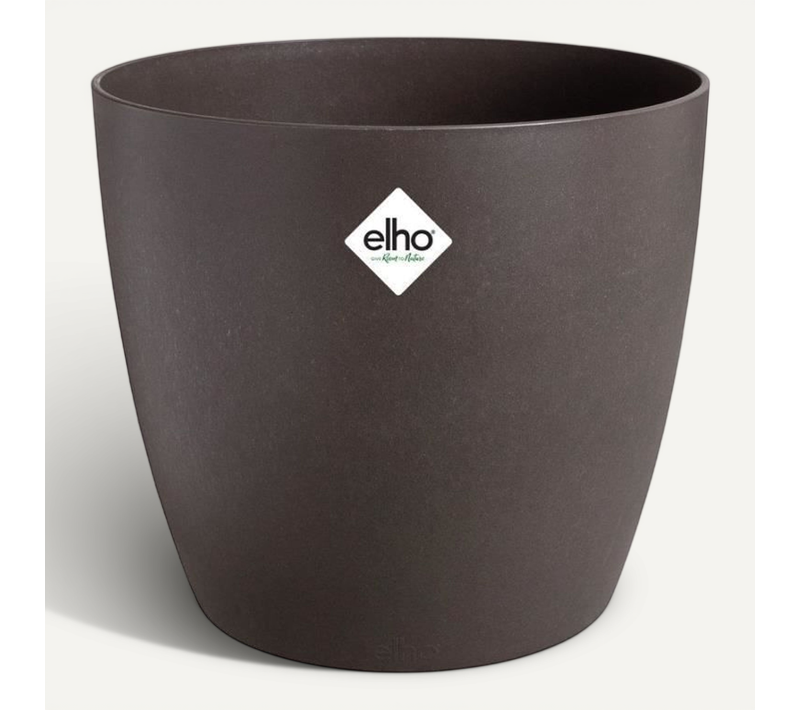 Lot De 3 Pots Ronds Effet Espresso D.14/16/18 Cm, 7 L, Finition Lisse