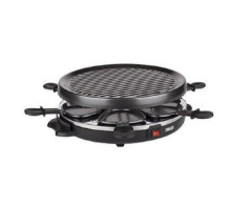 162725 Appareil A Raclette 6 Personnes  Noir