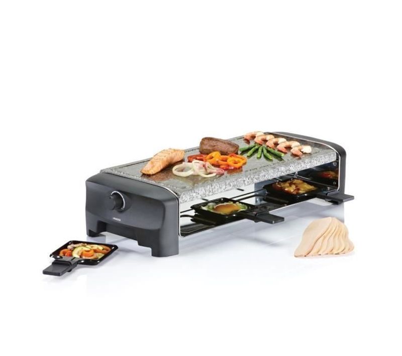 Appareil A Raclette 8 Personnes - Noir 162830