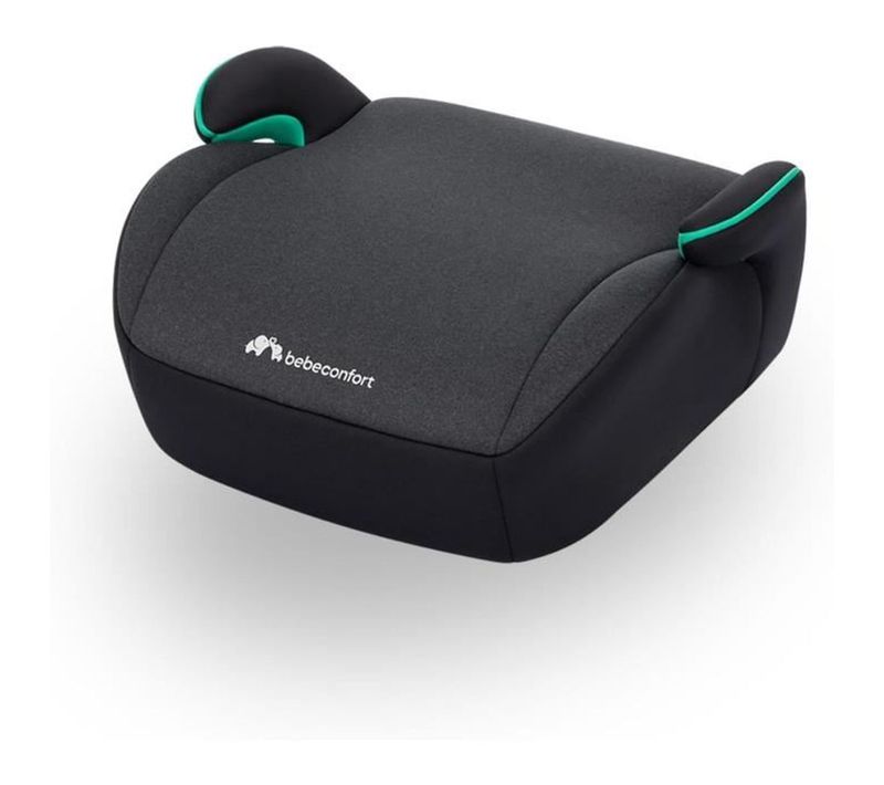 Booster Auto I-size R129 6-12 Ans, Noir Fumé Avec Appuis Teinte/turquoise