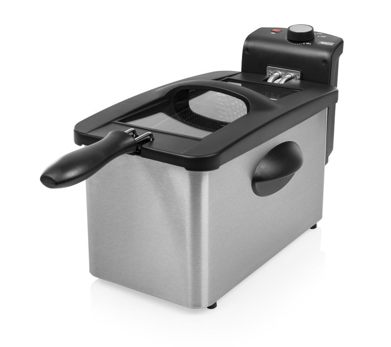 Friteuses 01.182604.01.750 2000 W Noir, Acier Inoxydable