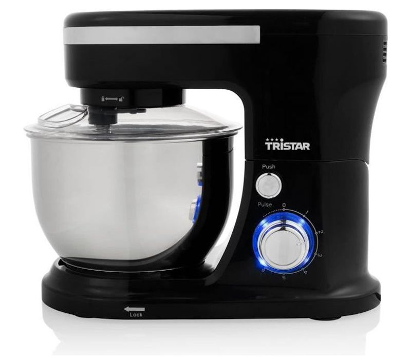 Robot De Cuisine Mx-4837 1000w 6 Vitesses 4 L Noir