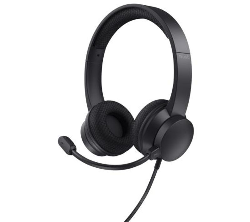Micro Casque Filaire Ayda Pour PC Noir