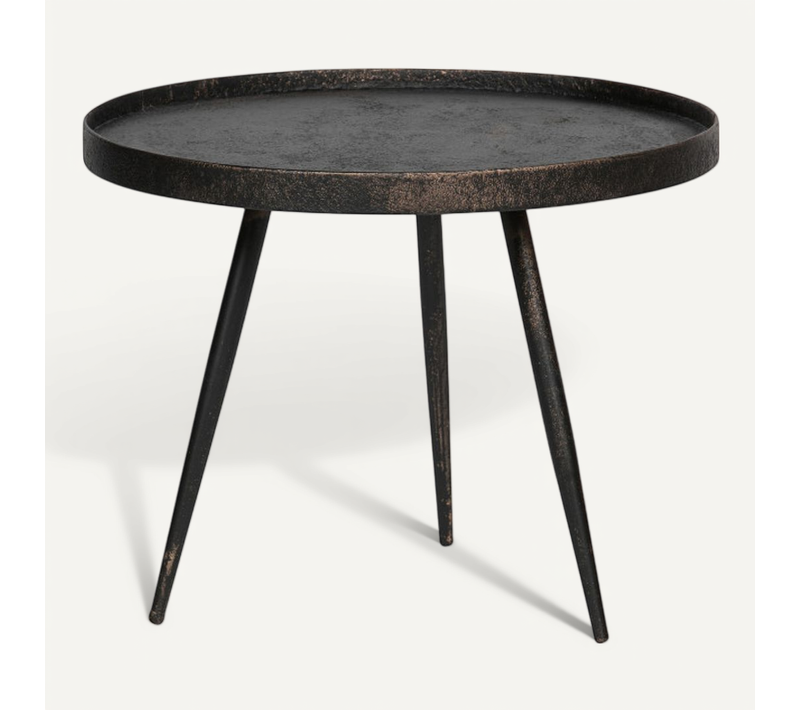 Table Basse Ronde D.58cm - Laiton