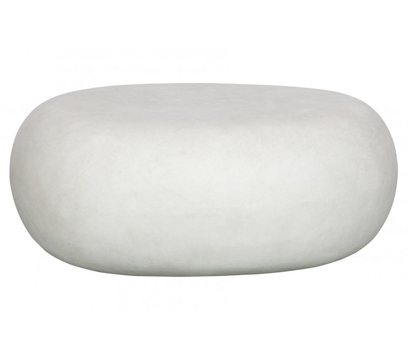 Table Basse Contemporaine Aspect Béton Marquise