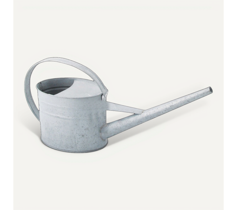 Arrosoir D'intérieur En Zinc - Gris - 1.6 Litres - L 42.4 Cm X L 19.9 Cm