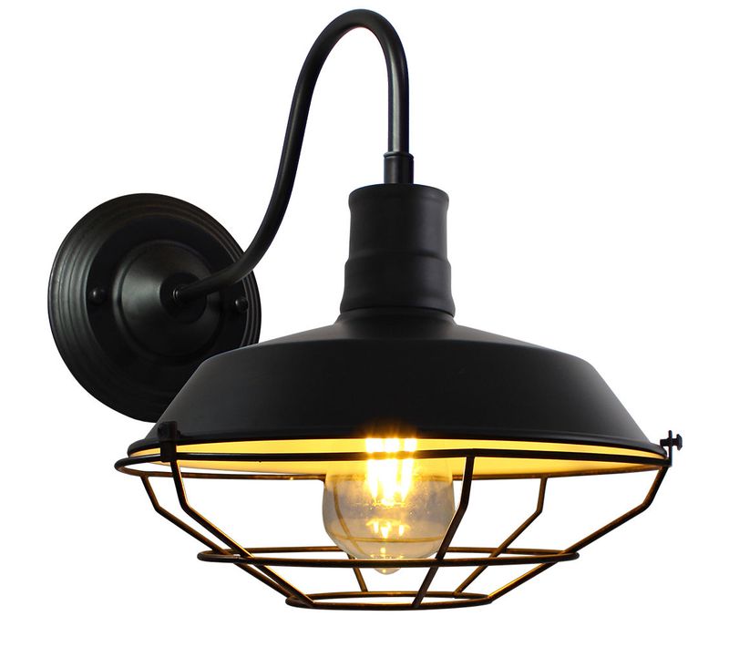 Applique Murale Interieur Vintage Lampe De Murale Luminaire Pour Cuisine Salon Chambre Noir Blanc
