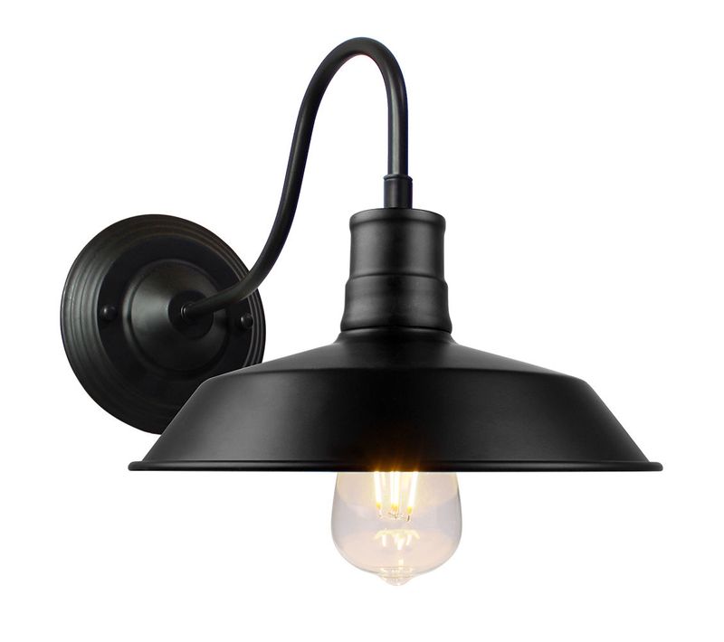 Applique Murale Interieur Industrielle E27 Lampe De Murale Vintage Noir