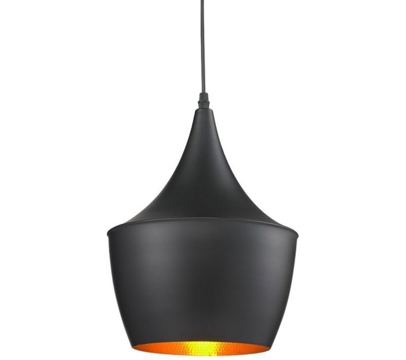 Suspension Industrielle Moderne E27 Lustre Plafonnier Pour Cuisine Salon Chambre Noir