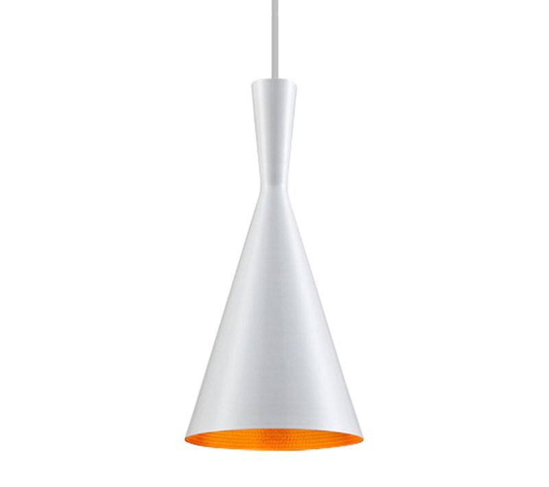 Suspension Industrielle E27 Lustre Moderne Plafonnier Pour Cuisine Salon Chambre Blanc