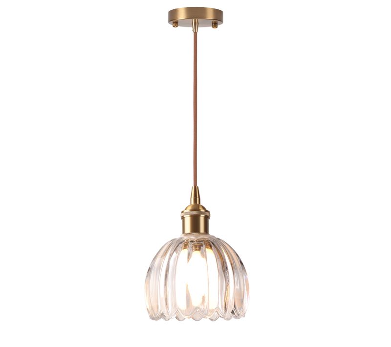Suspension Luminaire En Verre Plafonnier D'intérieur Vintage Lustre Rétro Moderne