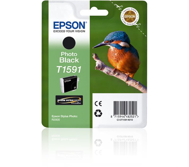 Cartouches D'encre Cartouche "martin-pêcheur" - Encre Ultrachrome Hi-gloss2 Noir Photo