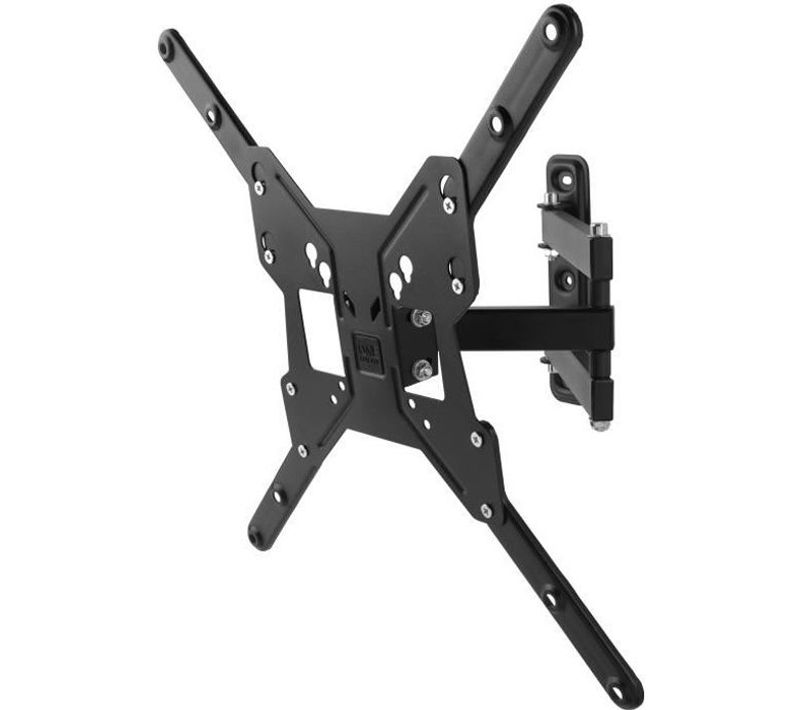 Wm2451 Support Mural TV Inclinable 15° Et Orientable 180° - Compatible Écrans 13 à 65'' - Max 30kg