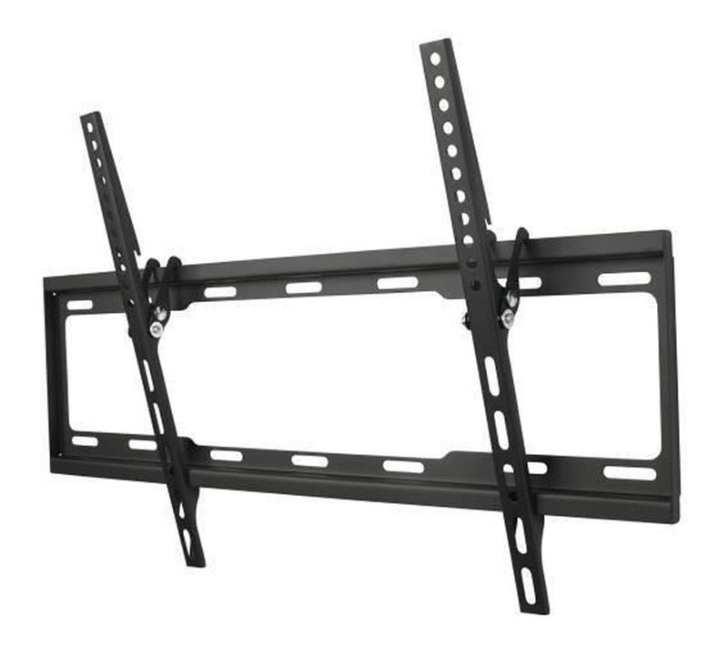 Support Mural Inclinable 15° Pour TV 32–90" Vesa 100x100–600x400 — 80 Kg