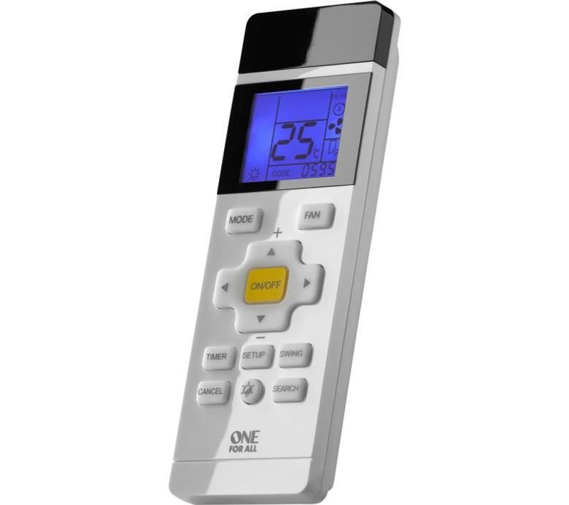 Télécommande Universelle Pour Climatiseur - Urc1035 - 5 Modes - Écran Lcd Rétroéclairé