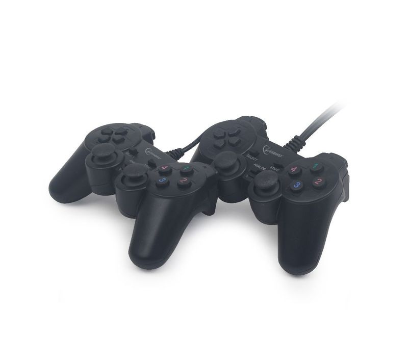 Jpd-udv2-01 Manette De Jeu PC Analogique/numérique Usb 2.0 Noir