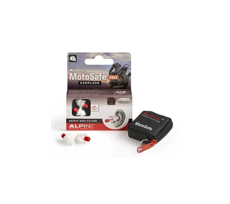 Bouchons D'oreilles Pour Motards, Motosafe Race, Alpine