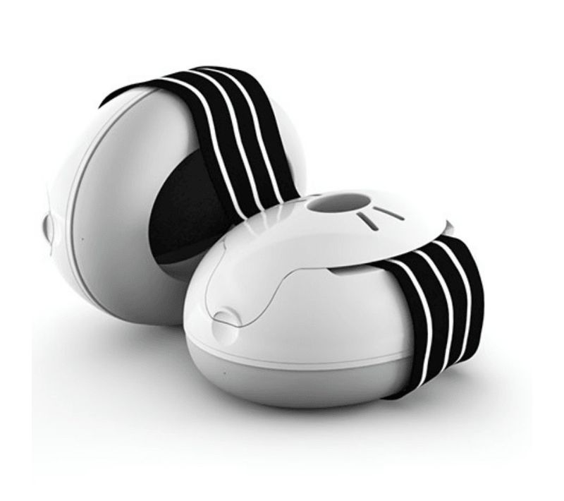 Muffy Baby Noir Casque Antibruit Bébé Alpine