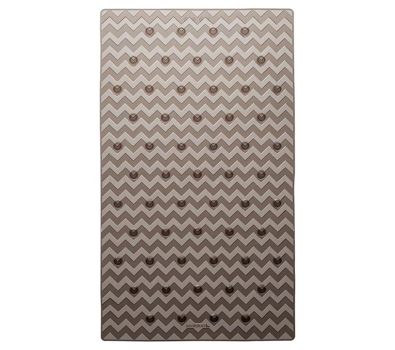 Tapis De Bain Antidérapant Leisure 40 X 70 Cm Gris