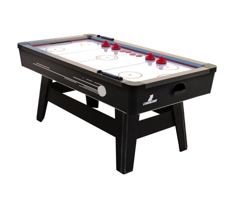 Cougar Air Hockey De Table Hattrick Hero Pour L'intérieur - Accessoires Inclus - Table Jeu Airhockey