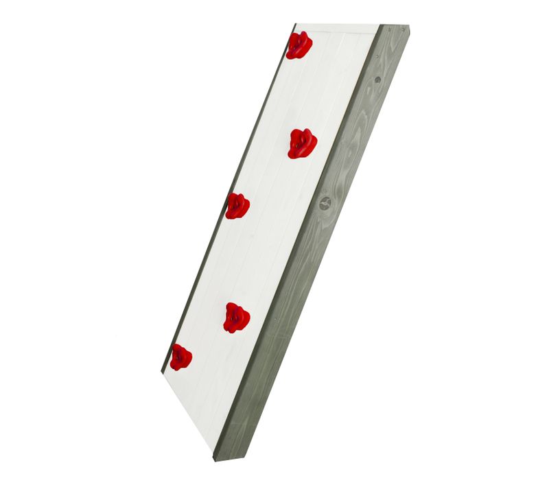 Mur D'escalade (pour Beach Towers) - Accessoire Maison Enfant / Aire De Jeux En Bois - 132 Cm