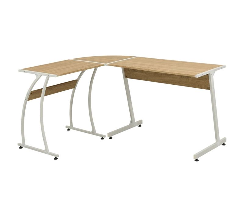Bureau D'angle En Forme De L Chêne