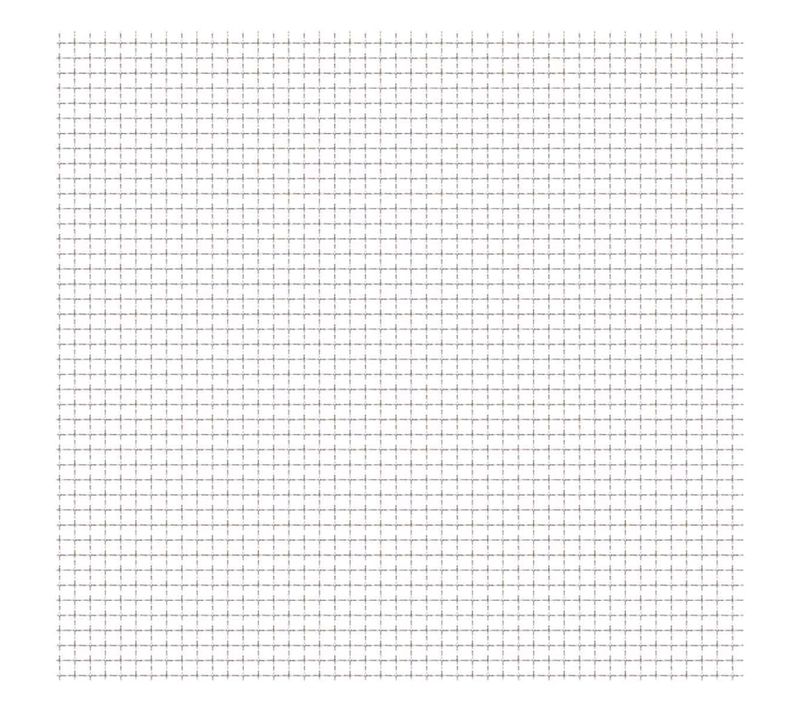 Clôture De Jardin Sertie Acier Inoxydable 50x50 Cm 11x11x2 Mm