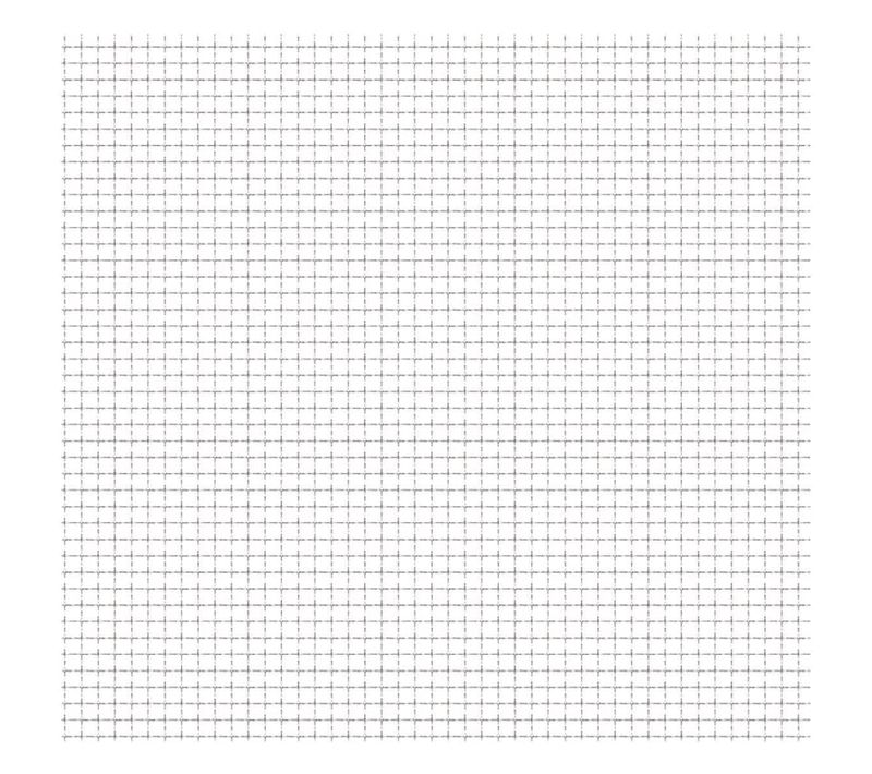 Clôture De Jardin Sertie Acier Inoxydable 50x50 Cm 21x21x2,5 Mm