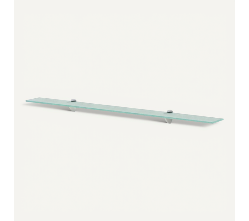 étagère Murale En Verre 100 X 20 Cm 8 Mm