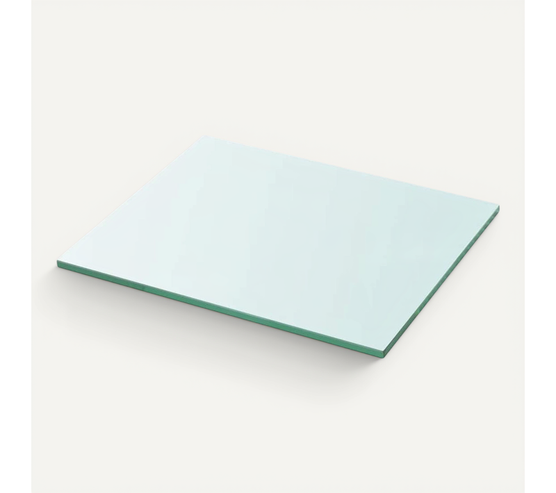 Panneau Pour étagère Verre Transparent 30 X 25 Cm
