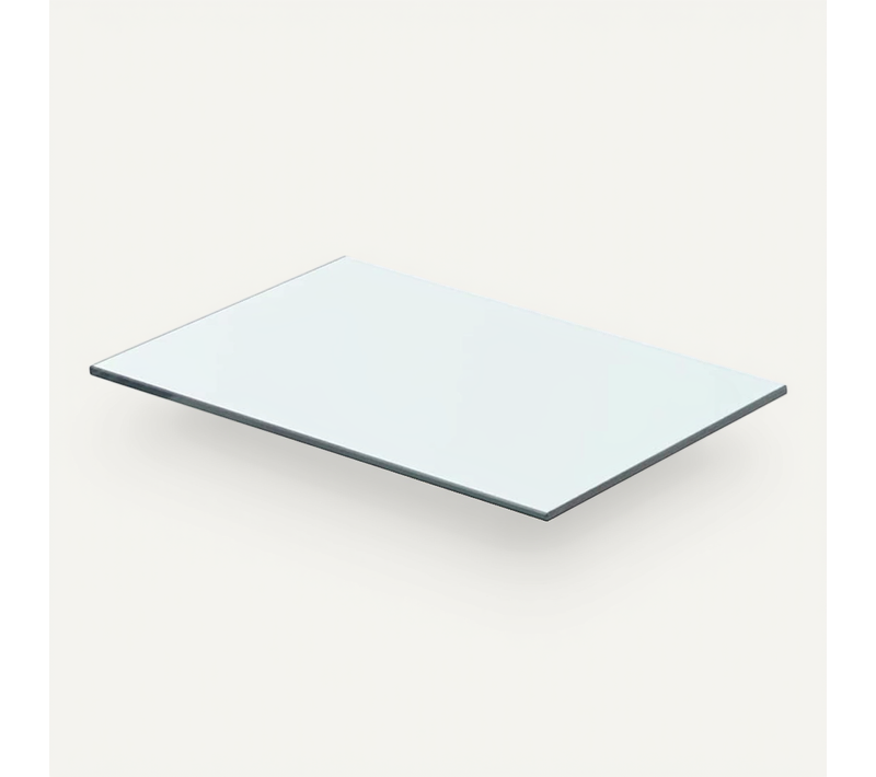 Panneau Pour étagère Verre Transparent 40 X 20 Cm