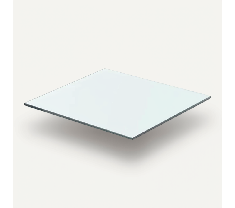 Panneau Pour Étagère Verre Transparent 40 X 30 Cm