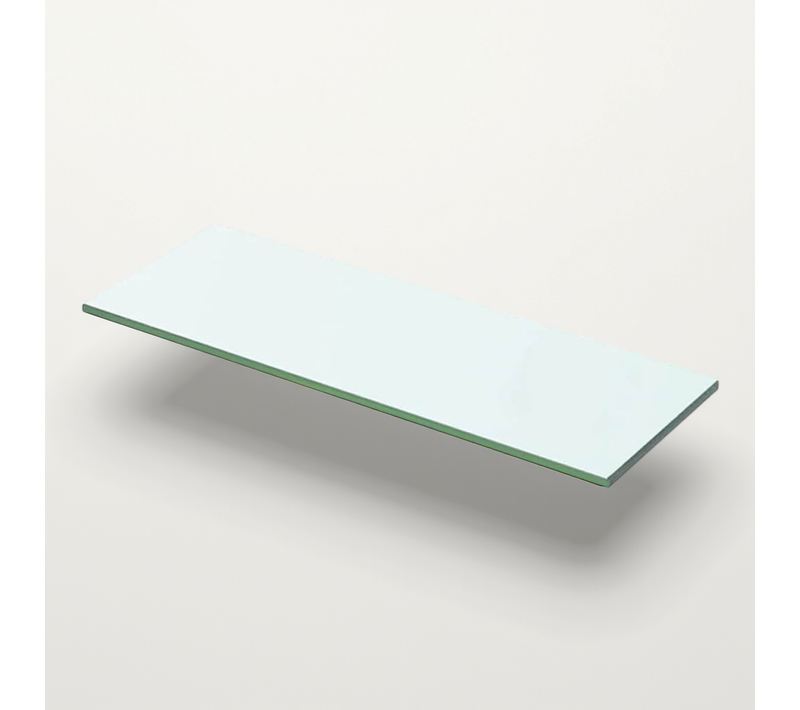 Panneau Pour étagère Verre Transparent 50 X 12 Cm
